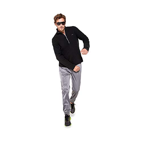 Moletom Olympikus Fleece Essential Masculina - Preto