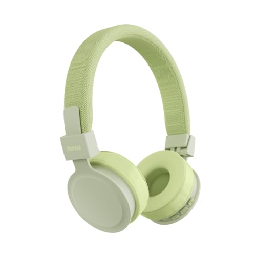 Hama, Freedom Lit III Casque Bluetooth Supra-auriculaire Pliable avec Microphone Vert
