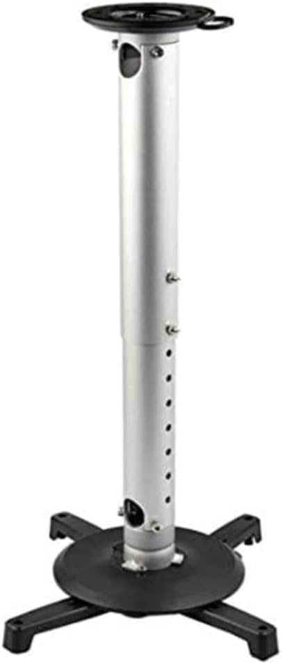 StarTech Universal Ceiling Projector Mount PROJCEILMNT2 - 22.7" Extension, 33.3 lb Capacity, 360° Swivel & Tilt