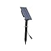 Toddmomy Solar Lights Outdoor Solar Lawn Lamp Ground Plug Light Led Lighting Tool for Garden Decorative Landscape Warm