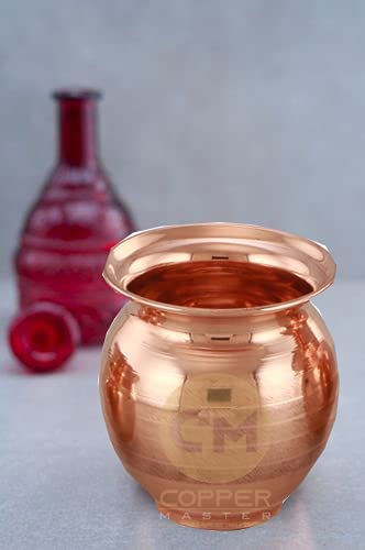 Kalash Lota de Cobre Puro Handmade Copper-Master 300 ml miniatura 2