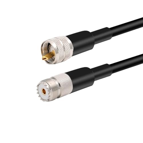 1PC PL259 IX - SO239 XRlN^ L*/M*R400 P[uR[h 50 50-7 RFWp[sOe[A_v^(UHF M to UHF F,50CM)