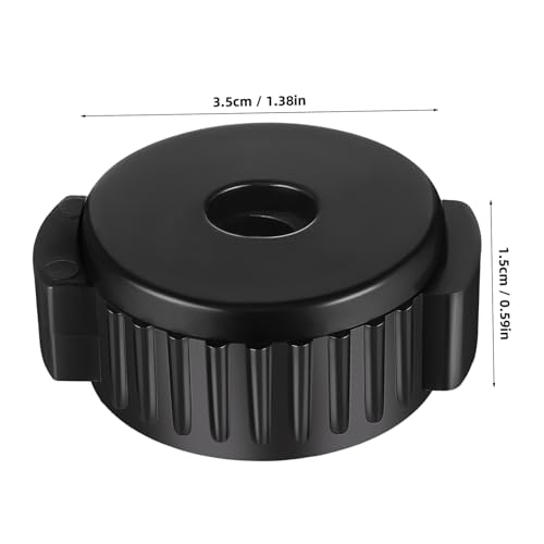 Tuercas rápidas negras para platillos de batería 5 piezas miniatura 2