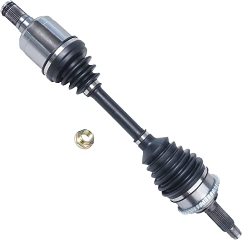 Image of Detroit Axle - Front 2pc CV Axles for 06-09 Fusion Mercury Milan Lincoln Zephyr, 2 CV Axle Shafts Assembly 2006 2007 2008 2009 Replacement