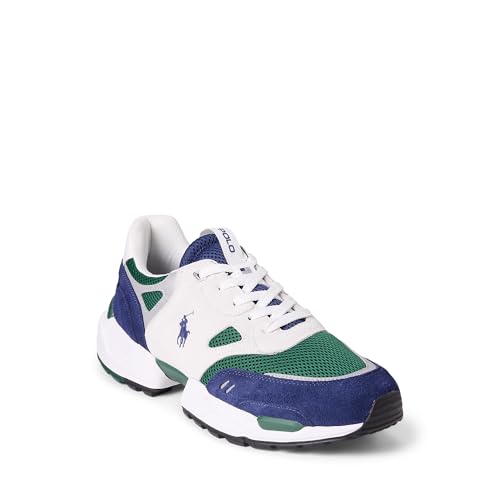 Image of POLO RALPH LAUREN Jogger Suede & Mesh Sneaker