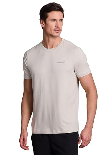 Avalanche Logo T-Shirt for Men, Stretch Jersey Short Sleeve Crewneck Tee for Hiking, Workouts, Running, Casual Wear3