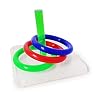 BMBN Training ring, vogel educatieve puzzel speelgoed veilig acryl interactieve stapelen ring gooien spel papegaai training kauwen spelen benodigdheden