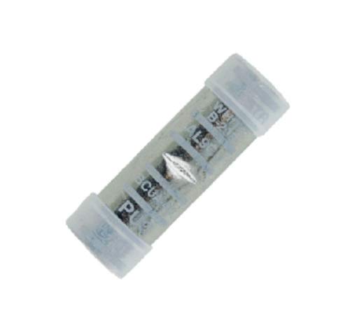 BCUA4/0, Alum, Crimp Splice, Std Barrel Tin Plated, for Alum & Copper, 4/0 AWG,White-Pkg Qty 10
