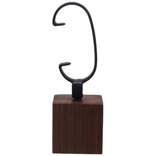 LIOOBO 胡桃リング腕時計ディスプレイスタンド ブレスレットホルダー ジュエリー収納ラック カウンター用 傷防止設計 時計 アクセサリー陳