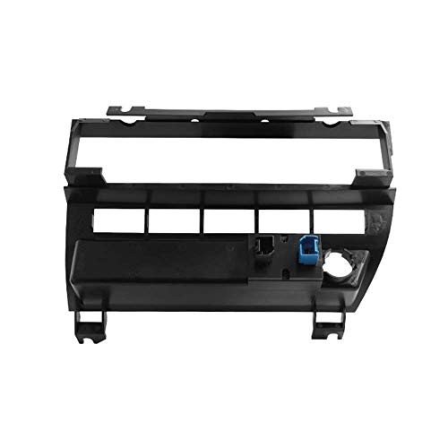 DYNAVIN E46 SE Funktionsträger Blende Mittelkonsole- Verlagerung von Klimabedienteil BZW. Heizungsbedienteil für 2DIN / Doppel DIN Umbau (mit Einzeltaster)