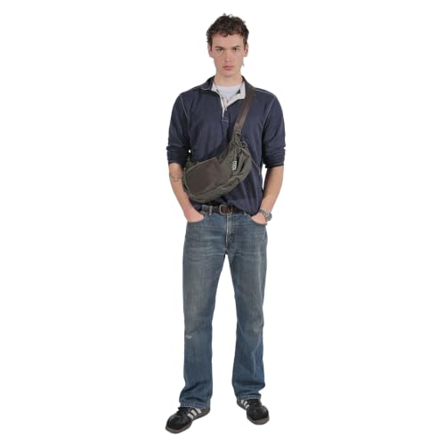 Image of Baboon to the Moon Crescent Crossbody Travel Sling Bag