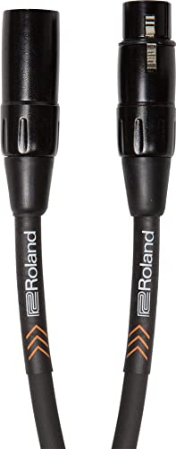 Roland Cable de micrófono balanceado de la serie Black 1,5 m de longitud - RMC-B5