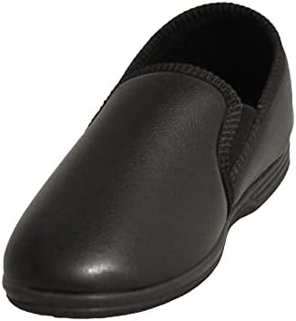 Zedzz Ivor Men's Slippers, Brown Grain Pu, 47 EU : Amazon.fr: Fashion
