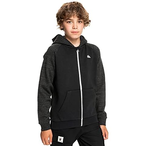 Quiksilver Boy's Easy Day Sweatshirt, Black Cover