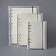 A6 Binder, Mattierte Oberfläche Klare Notizbuchbinder 6 Löcher Tragbarer Notizbuchbinder Ringbuchordner Ringbinder, A6 Ringbuch Für Schulnotizen Und Reisetagebüche(A6)