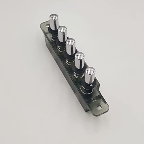 XHSESA Range Hood Keyboard Switch MQ165 AC 250V 4A 3 Pushbutton Piano Type Key Board Switch for Range Hood - Thumbnail 4