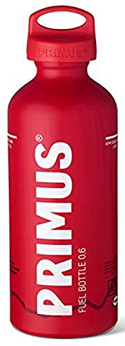 Primus Fuel Bottle with Childproof Cap, Red, 0.6 L