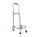 Produktbild KSNCQJ Trolley Warenkorb Hause Falten Tragbare Mute Trolley Auto Warenkorb Gepäck Auto Warmgewalzten Stahl PU-Rad Kann 25kg Tragen Folding Wagen