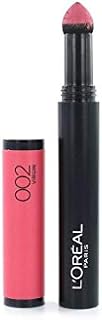 L'Oréal Paris Infaillible pomadka X3 Matte, 002 Virgin puder do ust z ultra miękkim aplikatorem intensywne kolory, matowe wykończenie i trwałość 8 godzin, 1 opakowanie
