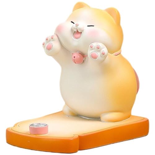 Support de téléphone portable chat mignon, le cadeau de bureau idéal - 2