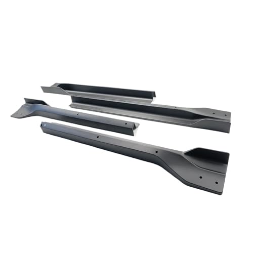 Compatible for Jeep Grand Cherokee SRT/SRT8/Trackhawk 2012-2021 Car Side Skirt Extension Splitter 4 PCS Plate Lip Bumper Winglet Body Kit(Matte Black)