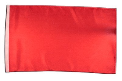 Preisvergleich Produktbild Fahne Flagge Einfarbig Rot 30 x45 cm