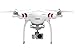 Produktbild DJI Phantom 3 Standard Aerial UAV Quadrocopter Drohne mit Integrierter 2.7K Full-HD Videokamera, 3-Achsen-Gimbal, Digitaler Fernsteuerung - Weiß/Rot