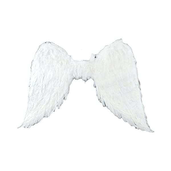 Touch of nature 11008 adult angel wing in white with elastic straps, 43 by 27-inch - image 3