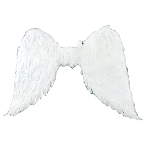 Touch of Nature 11008 Adult Angel Wing in White with Elastic Straps, 43 x 27 x 1 inches, 13.9 ounces
