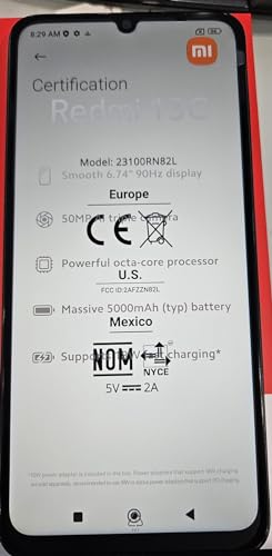 Redmi DOT DROP DISPLAY Xiaomi 13C 4G Lte thumb #1