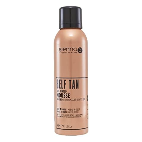 Sienna-X Q10 Self Tan Tinted Mousse 200 ml Cover