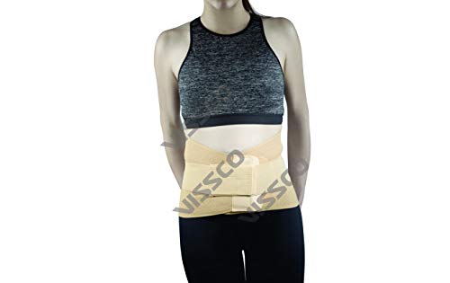 PREMIUM BASIC Cinturon sacro-lumbar | Cinturón de soporte para la espalda | Alivio de espalda | Tirantes lumbares doble tracción | Marca de confianza desde 1963 - UNISEX