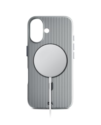 Image of DailyObjects Polycarbonate Beam Magnetic Protective Cover Compatible with iPhone 16 | Camera & Body Protection|Anti Shock,Scratch Resistant|Precise Cutouts & Modern Design|Wireless Charging White