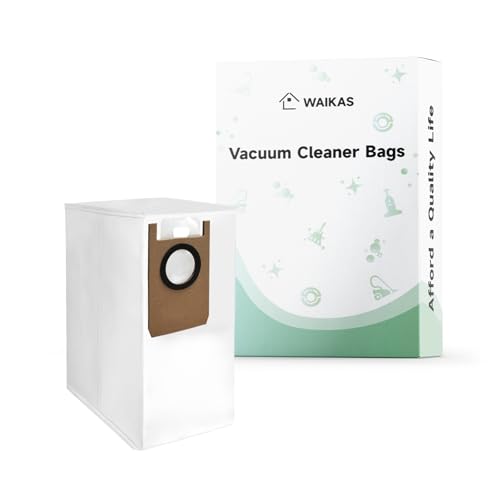 Image of WAIKAS 20 Pack Dust Bags for Eufy Omni S2, S1, Omni S1 Pro Robot Vacuum Cleaners, 2.5L Large Capacity Disposable Vacuum Bags - Replacement Parts /Accessories