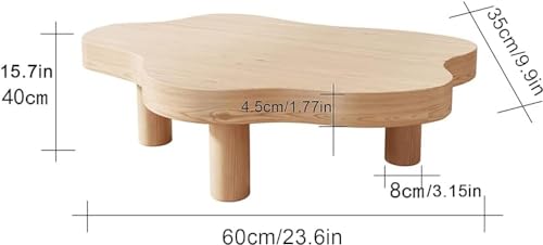 Table Basse Meubles de Salon irrégulière et Table d'appoint Moderne 60cm - 3