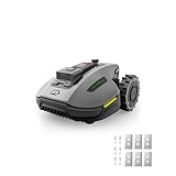Mammotion YUKA mini 700 Robot Lawn Mower for 0.17 Acre, Max.0.35 Acre, No Wire, No RTK Installation, Free NetRTK+AI Vision Positioning, 45% Slope, Cutting Height 0.8''~2.4'', 15 Mowing Zones