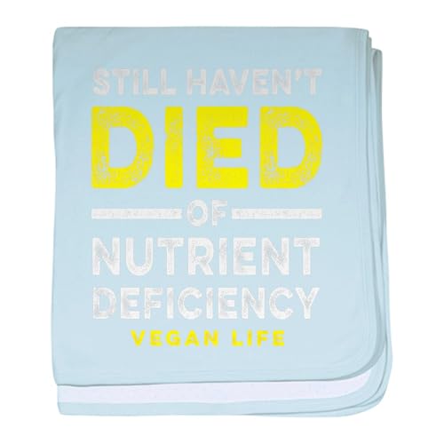 CafePress Vegan Life Vegetatian Veganism Animal Baby Blanket, Super Soft Newborn Swaddle