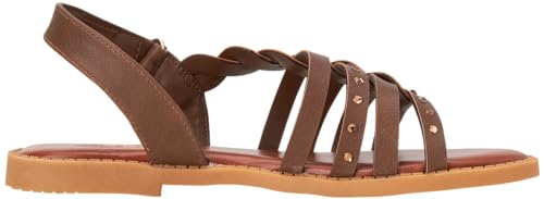 Vince Camuto Girls Sandals - Open Toe Braided Strap Dress Sandals with Rhinestones, Summer Shoes for Easter Travel & Parties4