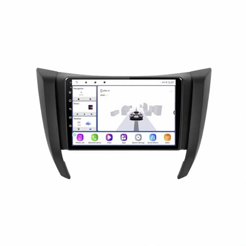 Pantalla Carplay coche de 4 núcleos y 2G+32G para Nissan Frontier con Android Auto sin cables