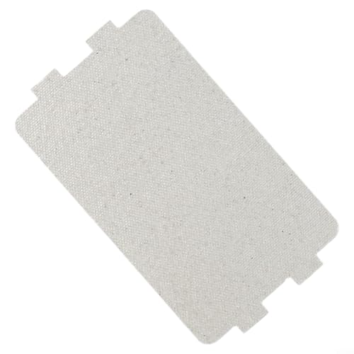 Trayne Foglio di mica da 11,6 x 6,5 cm per la sostituzione del forno a microonde, piastra di copertura isolante e resistente al calore