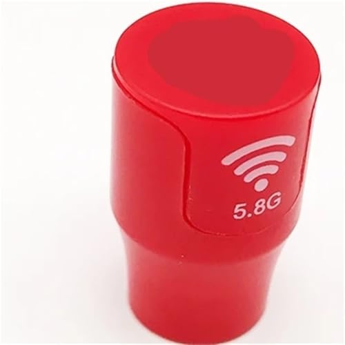Antenne FPV L4 2.5dBi connecteur SMA émetteur récepteur drone rouge