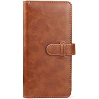 MUZIRI KINOKOO Mini álbum de fotos de piel sintética, álbum de