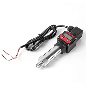 Drukzender, sensor, 0-10V, 0-1bar, 2bar, 5bar, 10bar, hydraulische druksensor, 0-50bar, 100bar, 200bar, G1/2 G1/4(NPT1-4 draad, -1 bar-1bar