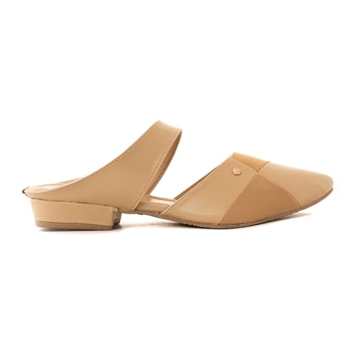 Image of Khadim's Cleo Flat Mule Slip On Sandal for Women