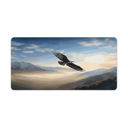 Eagle Mountains Desk Mat Grande Antideslizante 60x30cm