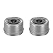 Posi-Lube Grease Cap Set - Fits Most 5,200 lb Axles - 2.44" OD - Galvanized