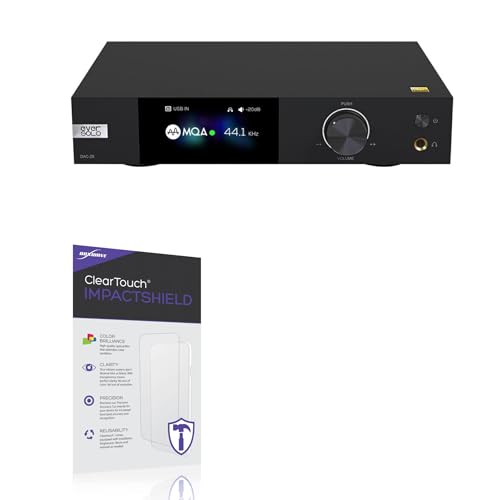 BoxWave Screen Protector Compatible with Eversolo DAC-Z8 - ClearTouch ImpactShield (2-Pack), Impenetrable Screen Protector Flexible Film