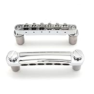 Premium Material & Durability: Upgrade your guitar's performance with our 12-string Tune-O-Matic electric guitar bridge, crafted from high-quality zinc alloy.This material ensures superior wear resistance and corrosion resistance, providing you with ...