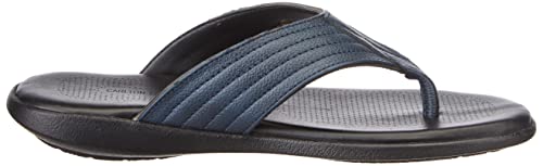 Carlton London mens Navy Men's Thong Sandals Flat Sandal