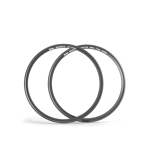 Anillo Adaptador Magnético de Rosca Kase 77 mm, Anillos Adaptadores Magnéticos a Roscados para Lentes de Cámara, Perfil Ultra Delgado de 3,4 mm, Diseño de Desenganche Rápido, Compatible con Filtros UV, CPL y ND miniatura 2